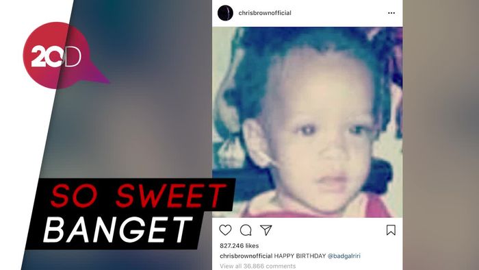 Ucapan Selamat Ulang Tahun dari Chris Brown untuk Rihanna