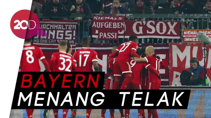 Bayern Tertolong Kartu Merah Besiktas