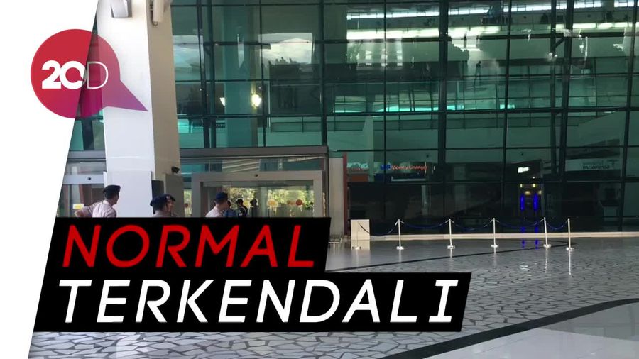 Situasi Normal di Terminal 3 Bandara