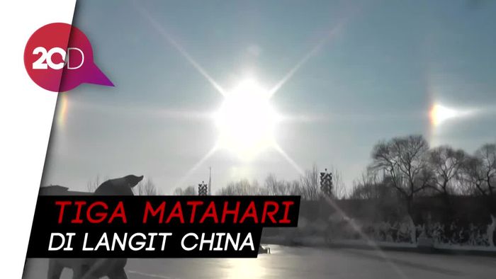Langka! Ada Sun Dog di Tahun Anjing Tanah