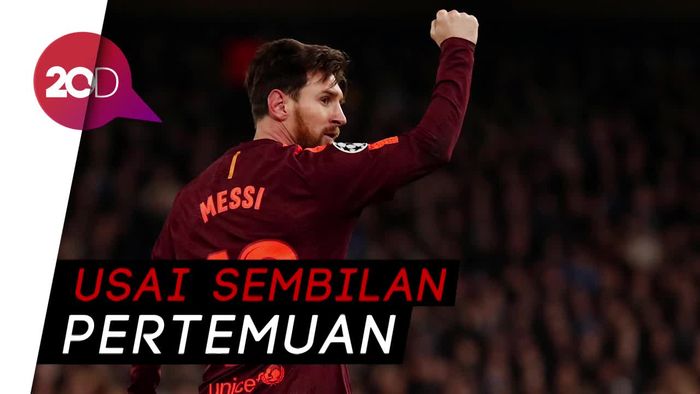 Gol Pertama Messi ke Gawang Chelsea