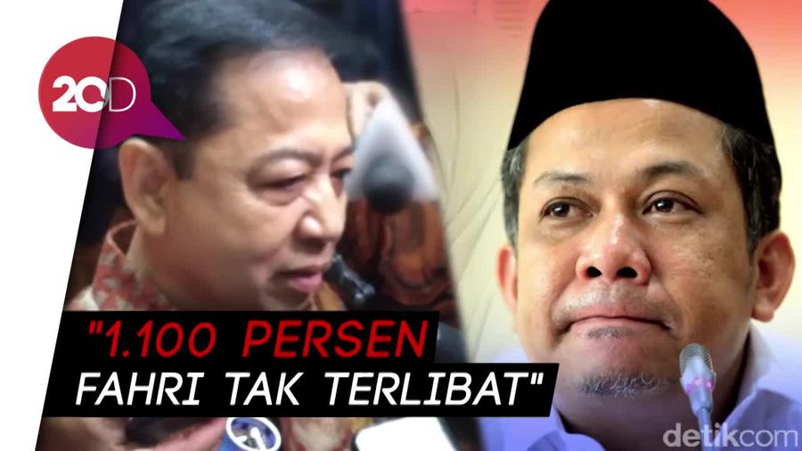 Nazar Tuding Fahri Terlibat Korupsi, Novanto: Fahri Orang Bersih!