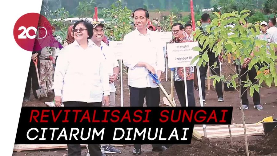 Jokowi: Revitalisasi Hulu Sungai Citarum Ditargetkan Selesai 7 Tahun