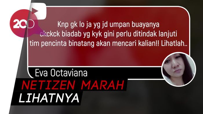 Jahat! Pria Ini Lempar Anjing ke Sungai untuk Jadi Makanan Buaya