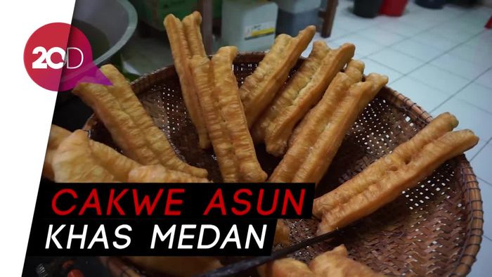 Empuk! Lezatnya Cakwe Asun Khas Medan Ini