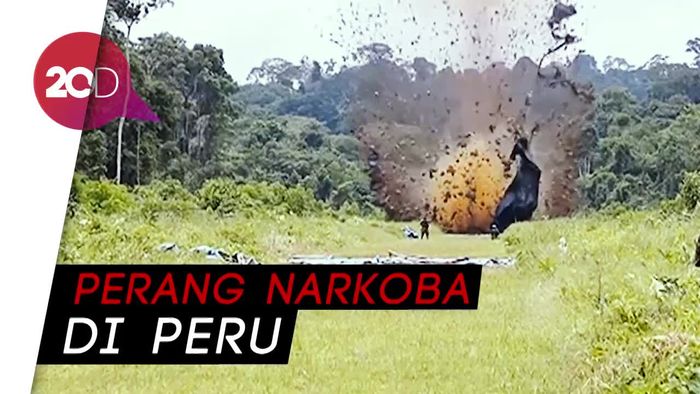 Pemerintah Peru Hancurkan Jalur Pengangkutan Narkoba