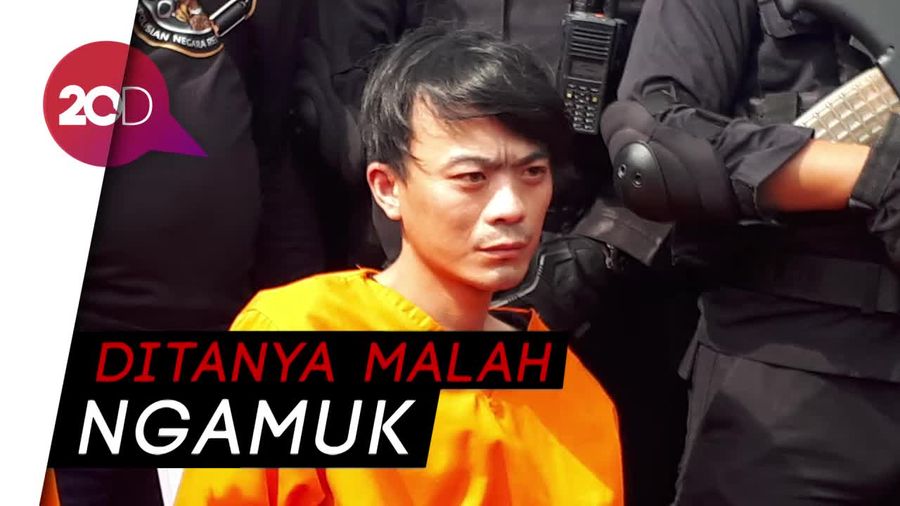 Waduh! Tersangka 1,6 Ton Sabu Ngamuk di Depan Kapolri