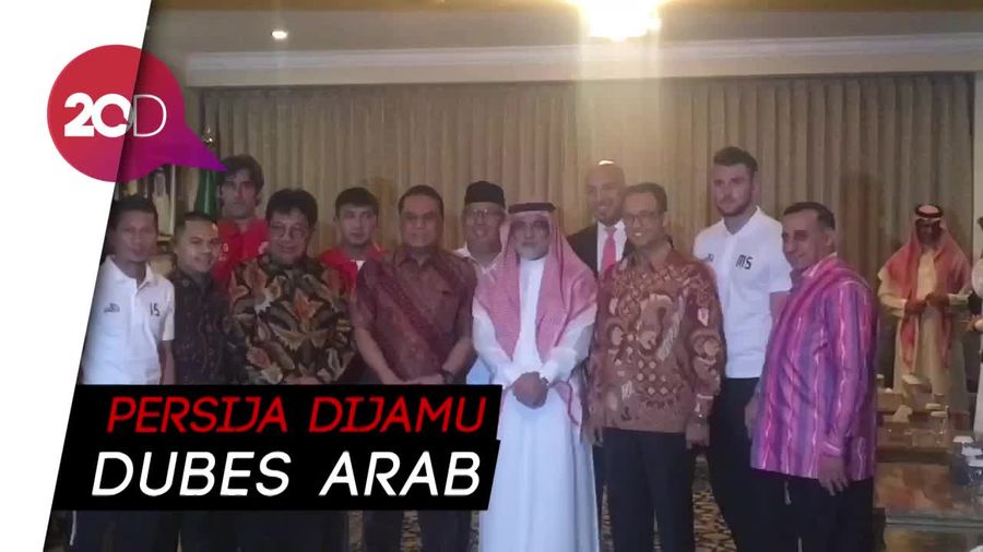 Dubes Saudi Rayakan Kemenangan Persija Bersama Gubernur DKI