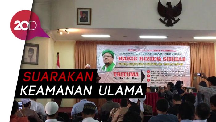 Bentuk Kaukus Pembela Habib Rizieq, Ormas Islam Siap Bela Ulama