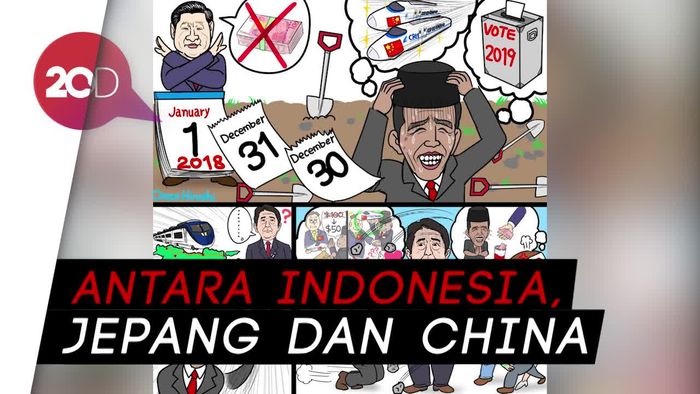 Netizen Ramai Soal Sindiran Proyek Kereta Cepat Komikus Jepang