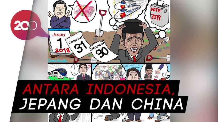 Netizen Ramai Soal Sindiran Proyek Kereta Cepat Komikus Jepang