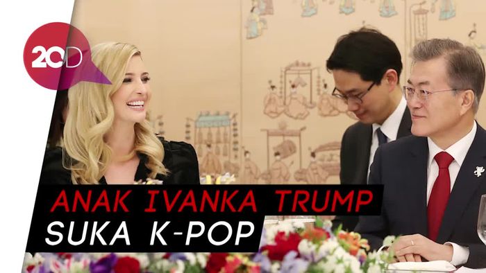 Cucu Donald Trump Ngefans K-Pop dan BTS