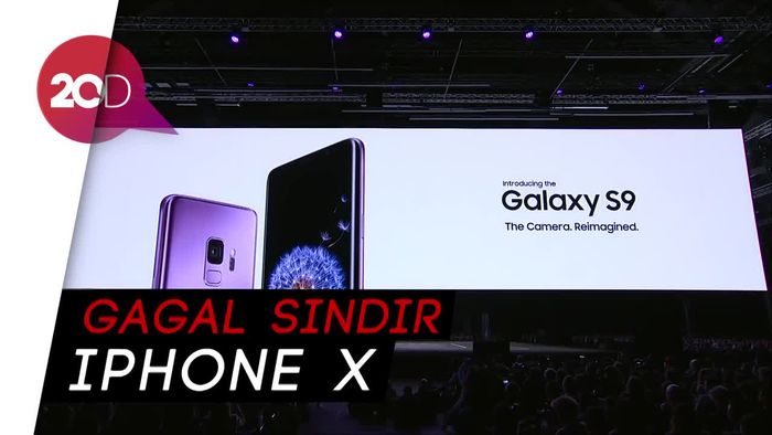 Sindir iPhone X di Peluncuran Galaxy S9, Ini Reaksi Penonton