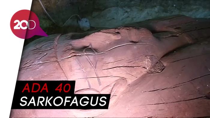 Penampakan Makam Kuno Berisi 1.000 Patung di Mesir