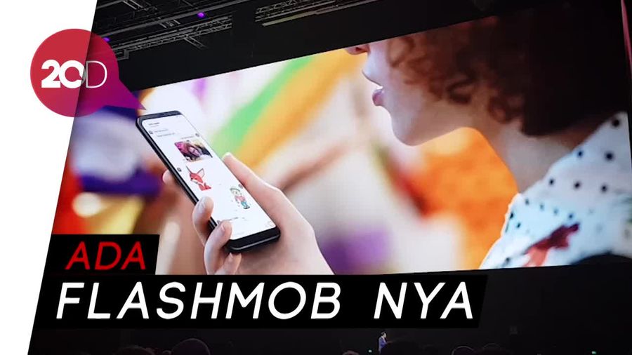 Keseruan Launching Samsung Galaxy S9 dan S9+ di Barcelona