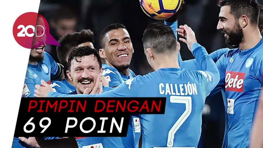 Napoli Kokoh di Puncak Serie A
