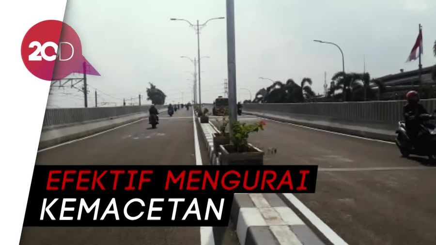 Flyover Cipinang Mulai Dibuka Dua Arah