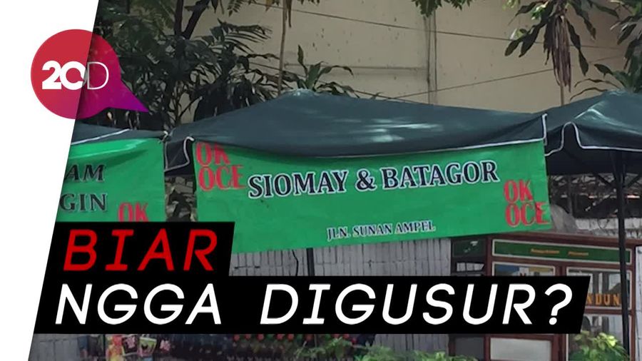 Ini Alasan PKL di  Melawai Mencatut OK OCE dalam Spanduknya