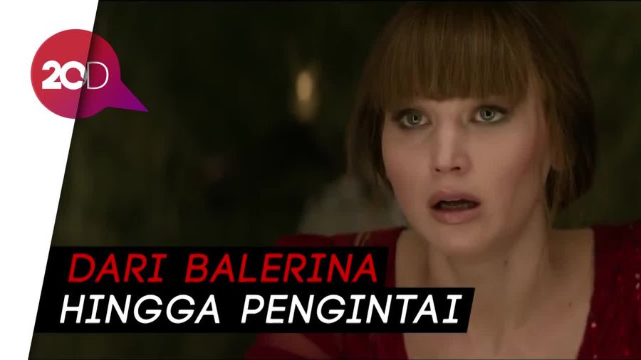 Gaya Baru Jennifer Lawrence dalam Film Red Sparrow
