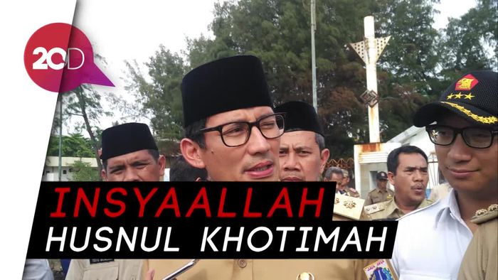 Sandi Sampaikan Bela Sungkawa atas Meninggalnya Muazin