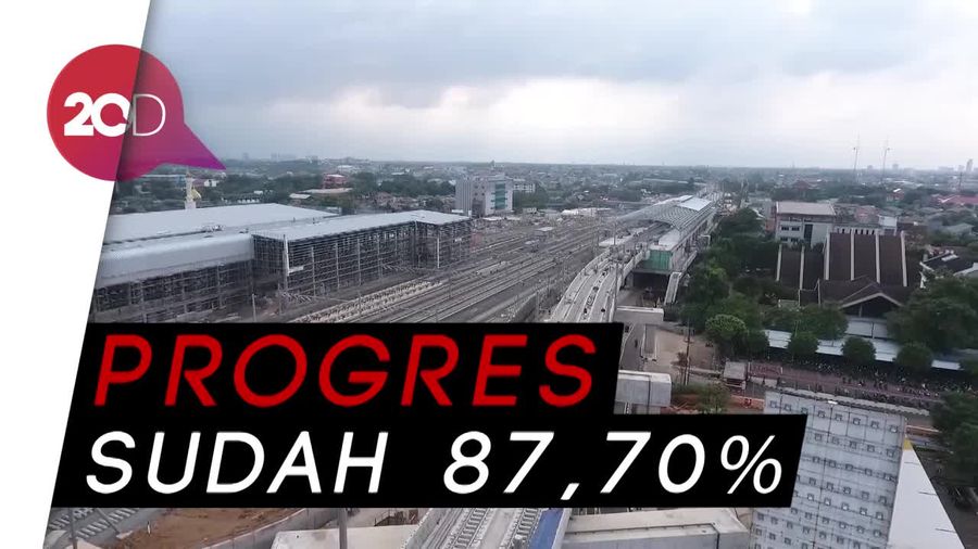 Dari Lensa Drone, Ini Penampakan Terkini Depo MRT Lebak Bulus   