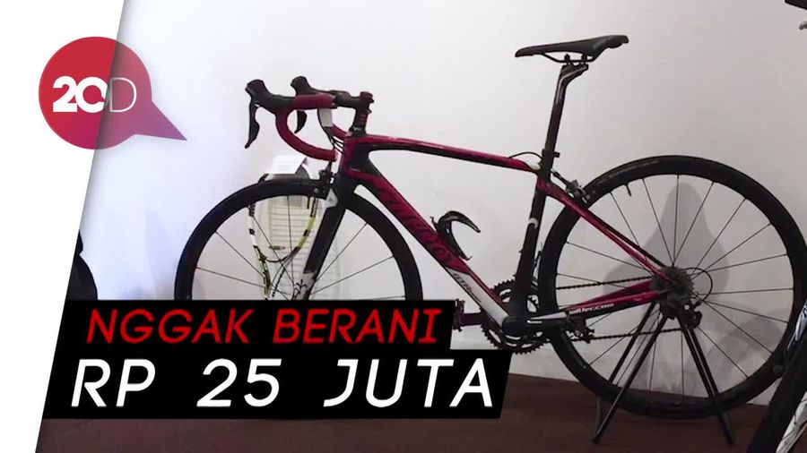 Sepeda Balap Kepala BIN Tak Laku Dilelang