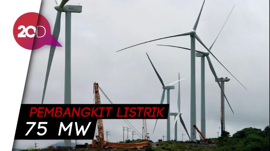 Kebun Angin Raksasa Kebanggaan Jokowi Nyaris Rampung