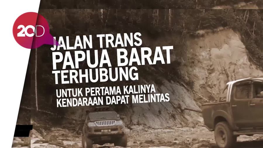 Akhirnya Jalan Trans Papua Barat Tersambung