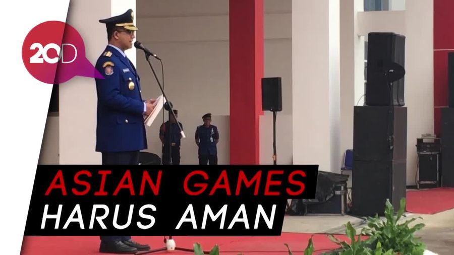 Anies Minta Damkar DKI Ikut Amankan Asian Games 2018