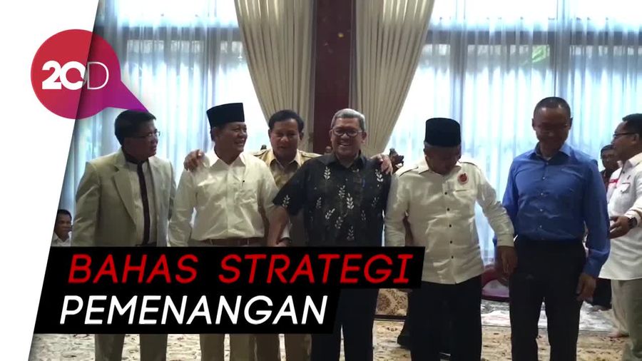 Partai Pendukung Sudrajat-Syaikhu Rapat Tertutup di Rumah Prabowo