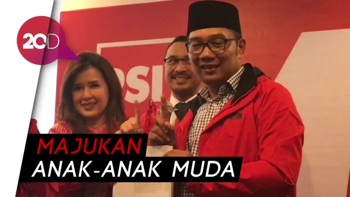 Sah! PSI Dukung Kang Emil di Pilgub Jabar