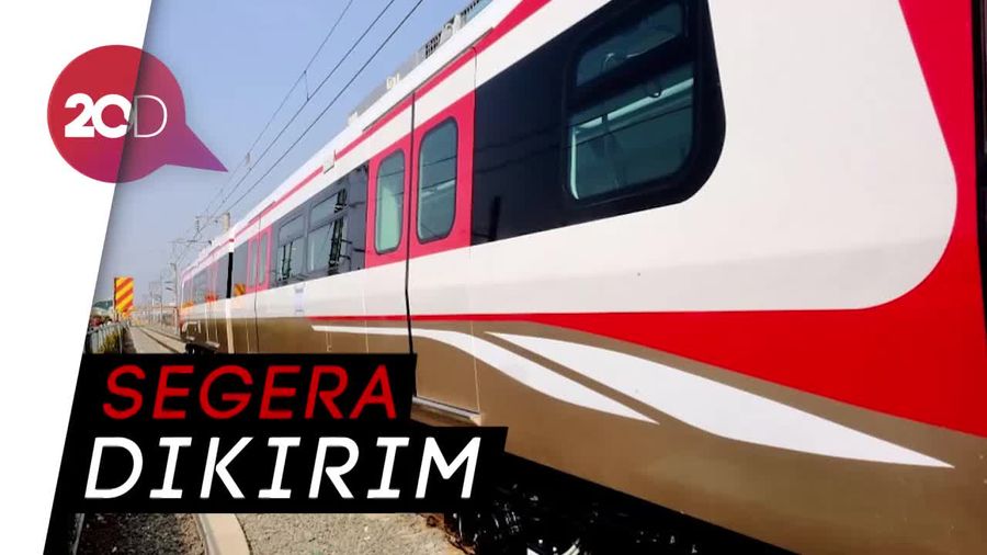 Begini Wujud Kereta LRT Jakarta asal Korsel