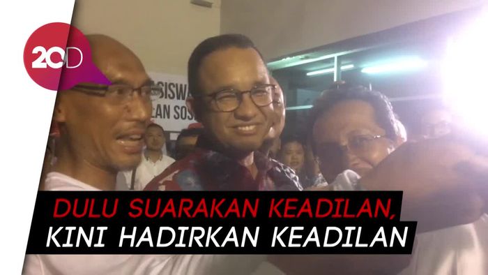 Temu Kangen Eks Aktivis, Anies: Tugas Kita Kini Hadirkan Keadilan