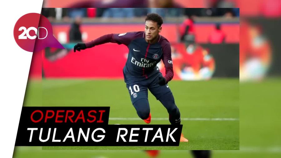 Neymar akan Absen Tiga Bulan untuk Pemulihan Cedera