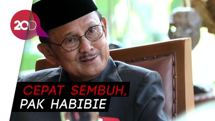 Kondisi Kesehatan Menurun, BJ Habibie Dirawat di Jerman