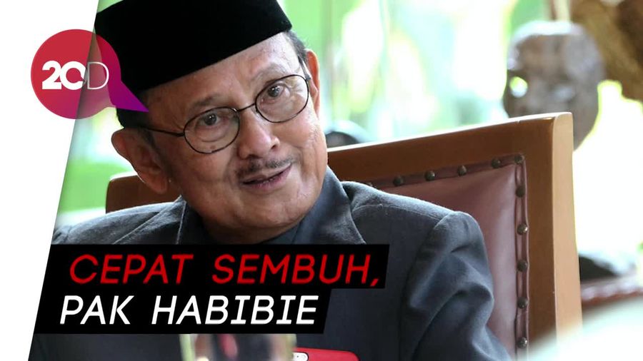 Kondisi Kesehatan Menurun, BJ Habibie Dirawat di Jerman