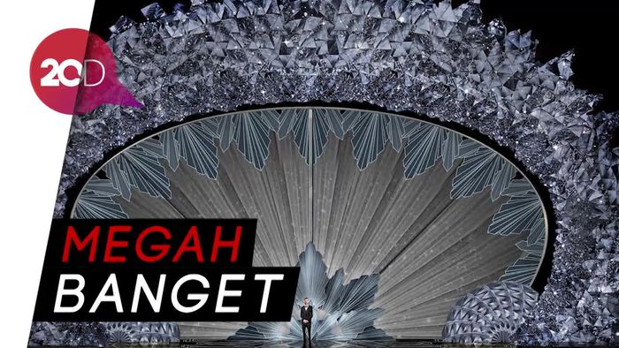 Megahnya Panggung Oscar 2018 yang Dipenuhi Swarovski