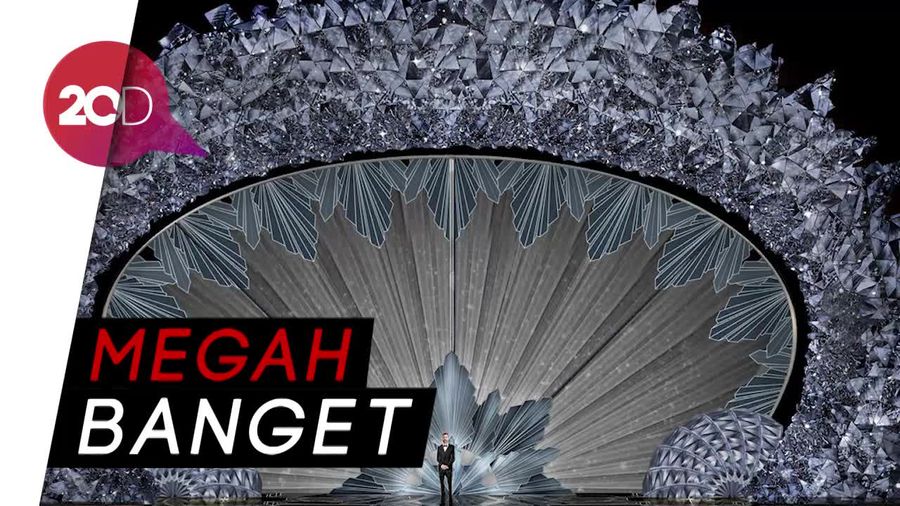 Megahnya Panggung Oscar 2018 yang Dipenuhi Swarovski