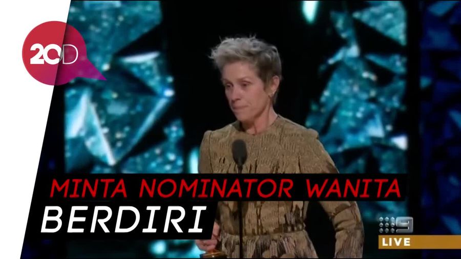 Kalahkan Meryl Streep, Frances McDormand Raih Best Actress