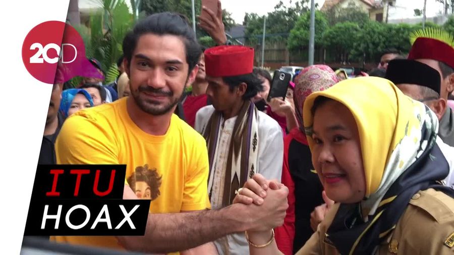 Beredar Video Tabrakan Beruntun, Ini Kata Reza Rahadian
