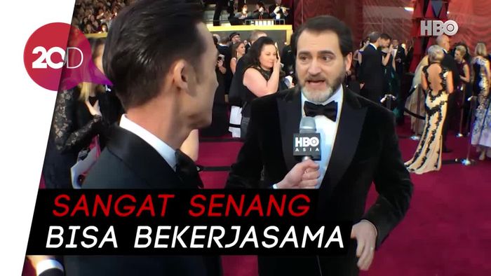 Eksklusif! Michael Stuhlbarg Bicara Soal Spielberg di Red Carpet Oscar 2018