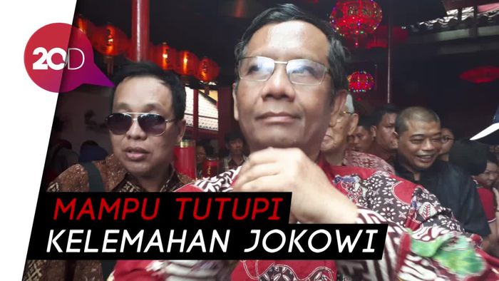 ICW Sebut Mahfud MD Cocok Jadi Cawapres Jokowi