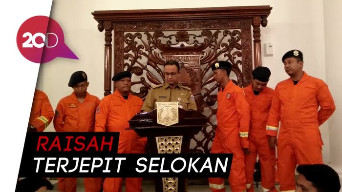Selamatkan Raisah, Petugas Damkar Dapat Apresiasi dari Anies