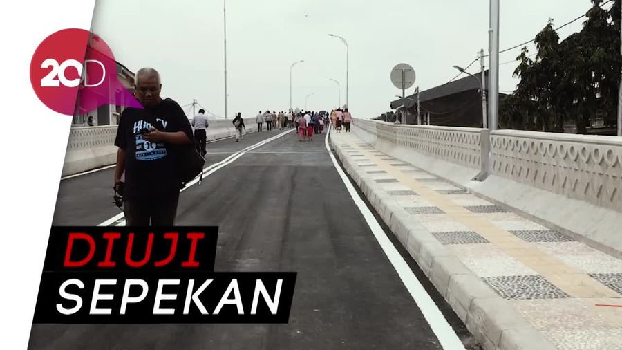 Flyover Bintaro Permai Diuji Coba