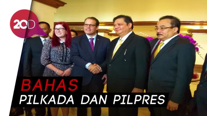 Ketika Golkar Temui Delegasi Partai Tertua Australia
