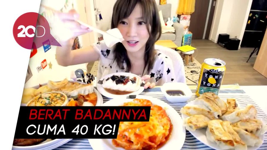 Doyan Mukbang Lebih dari 10 Ribu Kalori, YouTuber Ini Tetap Kurus