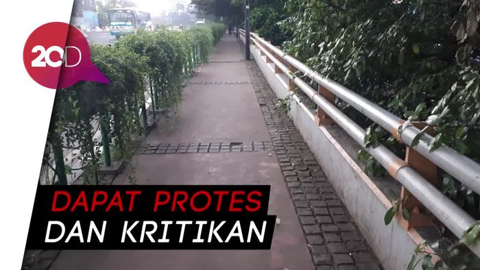 Jurus Sandi untuk Muluskan Proyek Trotoar Sudirman