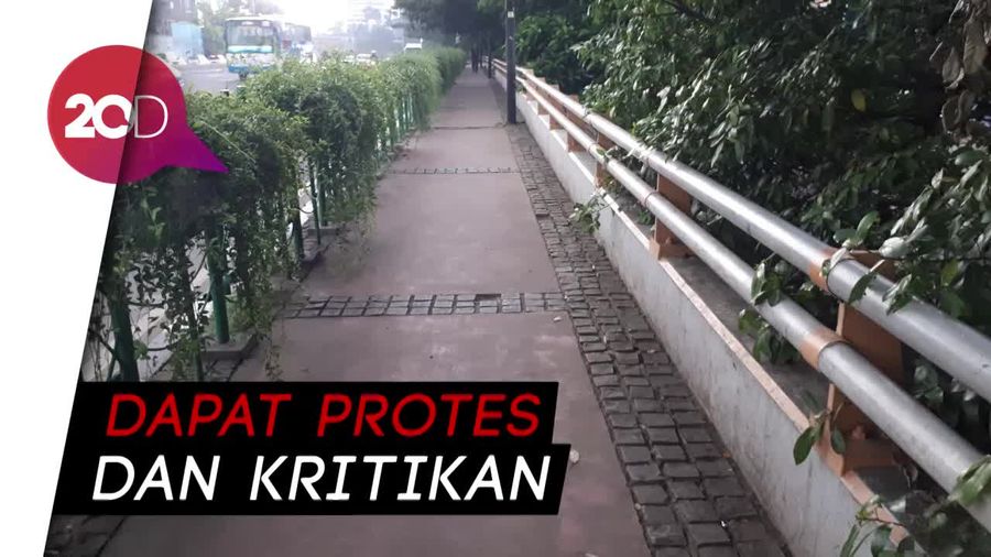 Jurus Sandi untuk Muluskan Proyek Trotoar Sudirman