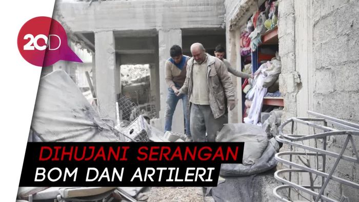 Puluhan Ribu Warga Ghouta Terjebak Perang