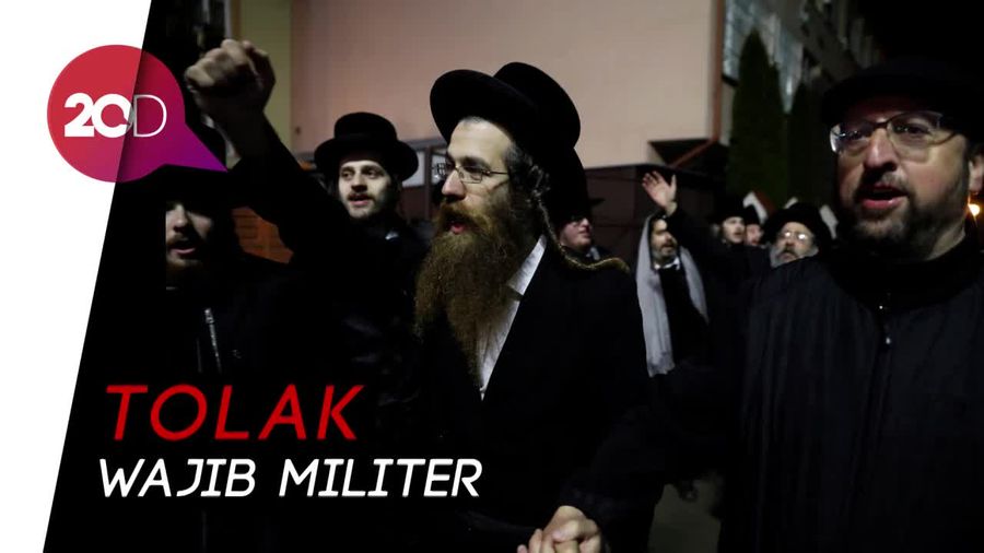 Waduh! Yahudi Ultra-Ortodoks Bentrok dengan Polisi Israel